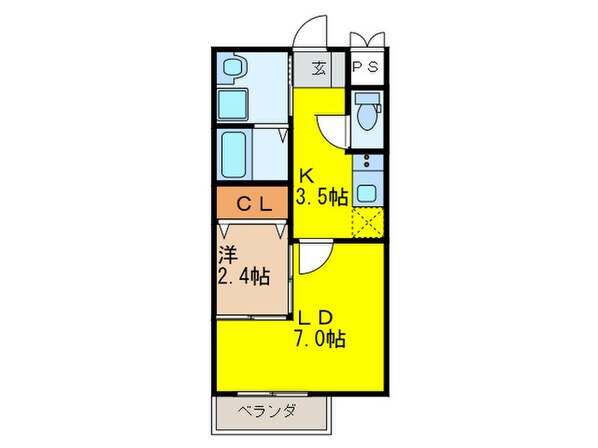 Ｍｓ　Ｓｏｌｅｉｌの物件間取画像